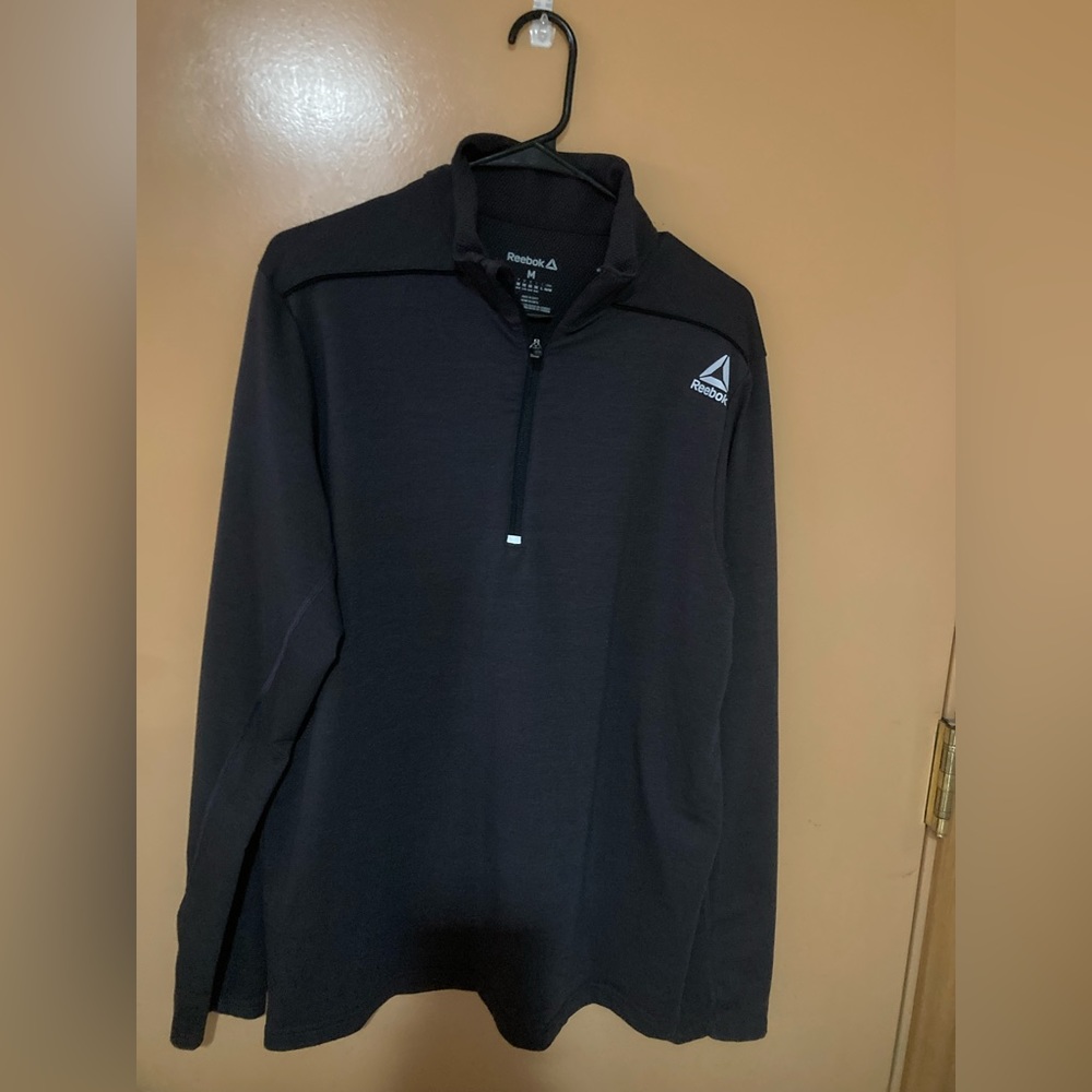 Men’s Reebok Quarter Zip Long Sleeve Top